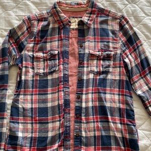 Hollister plaid button down